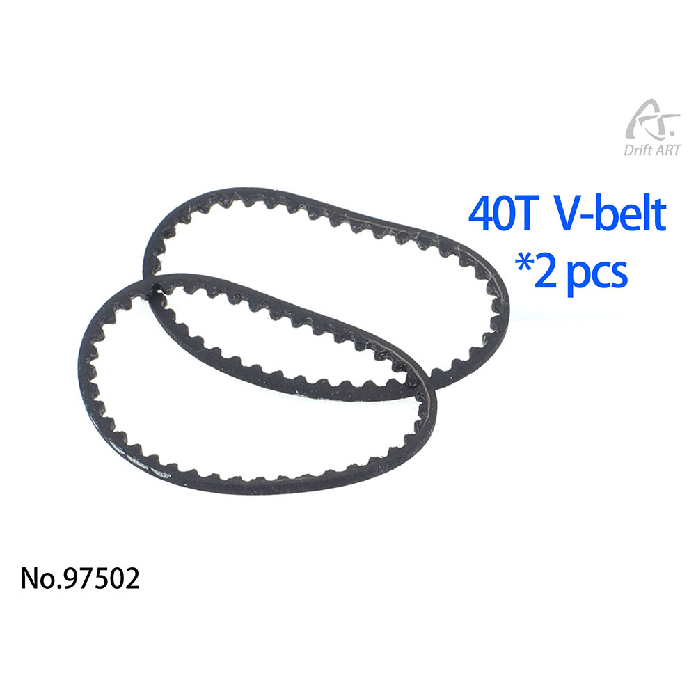 (Pre-sale) V-belt 40T 2 pcs For TDS 97502