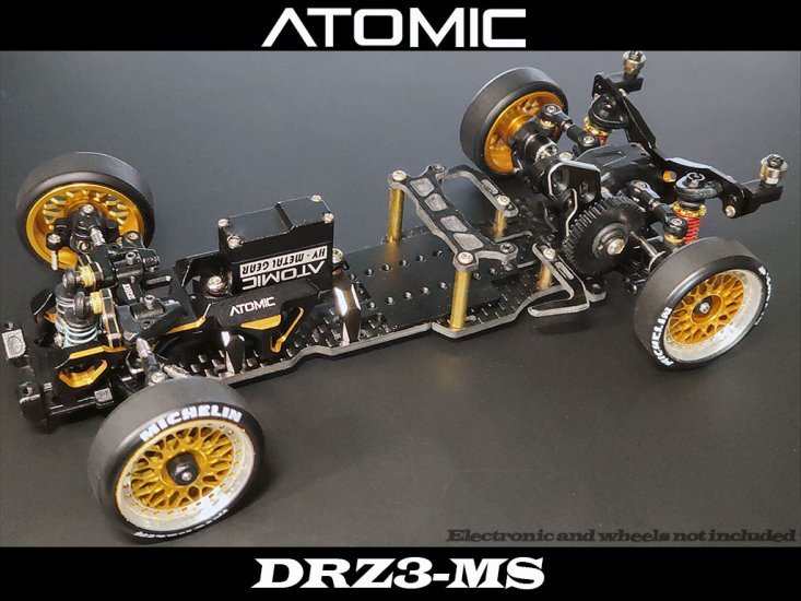 ATOMIC DRZ3 MS RWD DRIFT CHASSIS KIT (NO ELECTRONIC)