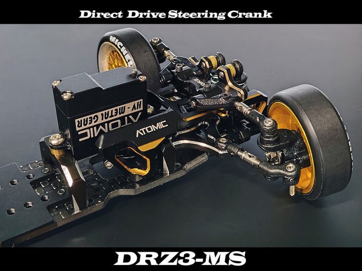 ATOMIC DRZ3 MS RWD DRIFT CHASSIS KIT (NO ELECTRONIC)