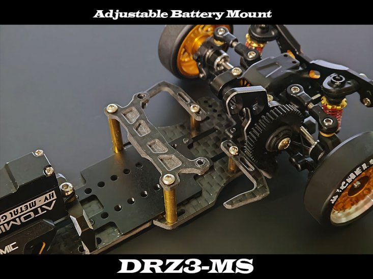 ATOMIC DRZ3 MS RWD DRIFT CHASSIS KIT (NO ELECTRONIC)