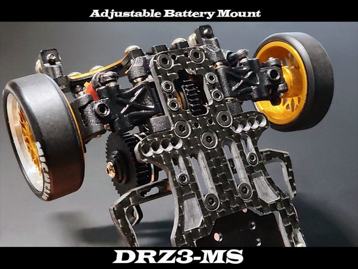 ATOMIC DRZ3 MS RWD DRIFT CHASSIS KIT (NO ELECTRONIC)