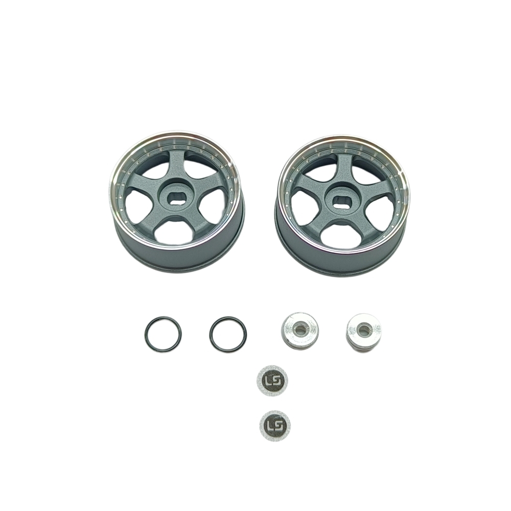 LS Studio LSD 1/27 CNC AWD Wheel (OD 20MM) 2PCS