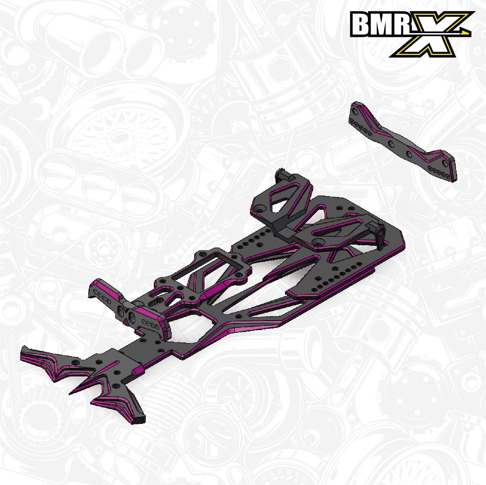 BMR-X PRO Alum Modify Kit Set BMRXPRO000 BM Racing