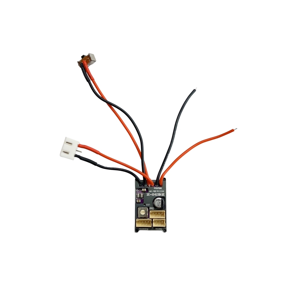 ZERO-Z Micro Brushed ESC With Gyro V2 20A 7.4V #Z-E-02-2S-V2