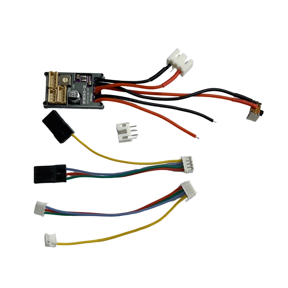 ZERO-Z Micro Brushed ESC With Gyro V2 20A 7.4V #Z-E-02-2S-V2