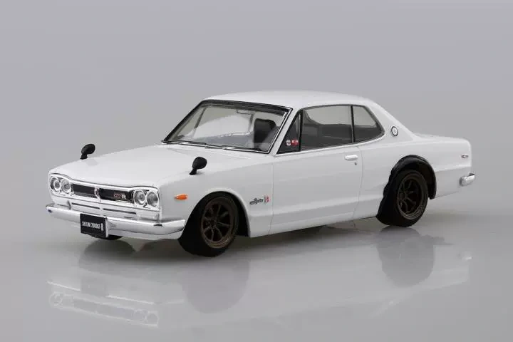 Qingdao Club Model 1/32 Nissan R34 Skyline GT-R Glue Free Color Separation 06250-54