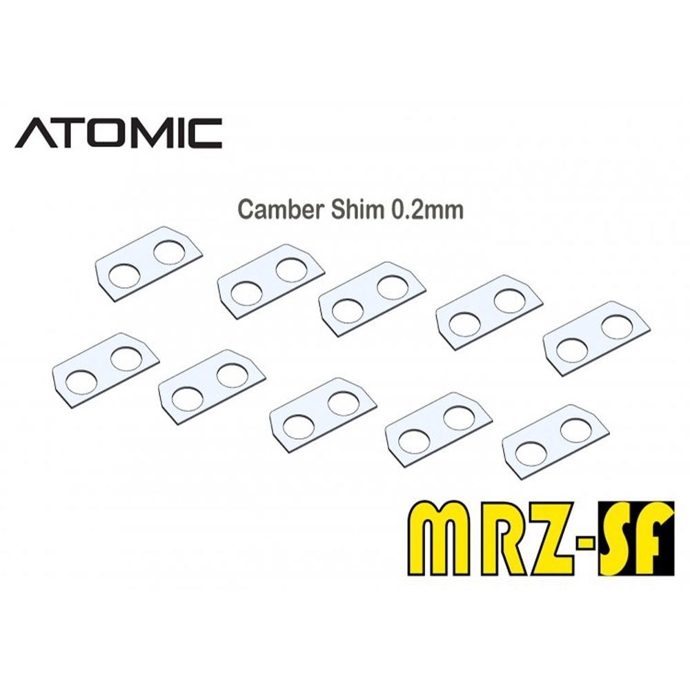 ATOMIC MRZ SF CAMBER SHIM 0.2MM (10 PCS) MRZSF-07