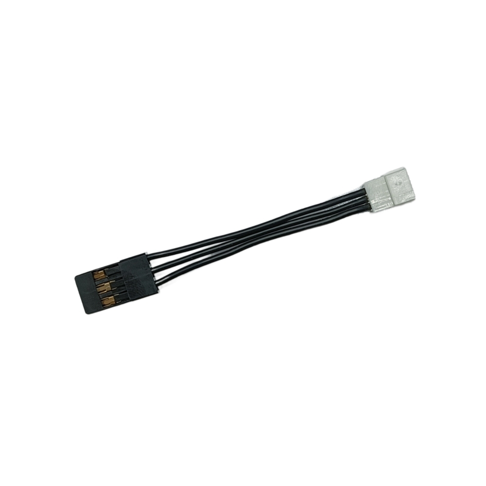 GT55Racing 3P JR 2.54 mm Plug To ZH 1.5 mm Butt Wire Length 5.5 cm GT-ZH-SH6