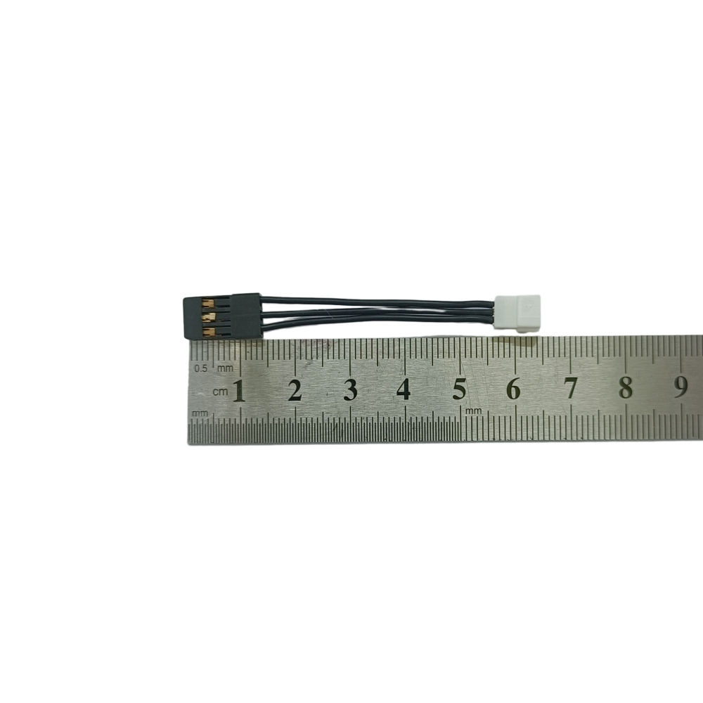 GT55Racing 3P JR 2.54 mm Plug To ZH 1.5 mm Butt Wire Length 5.5 cm GT-ZH-SH6