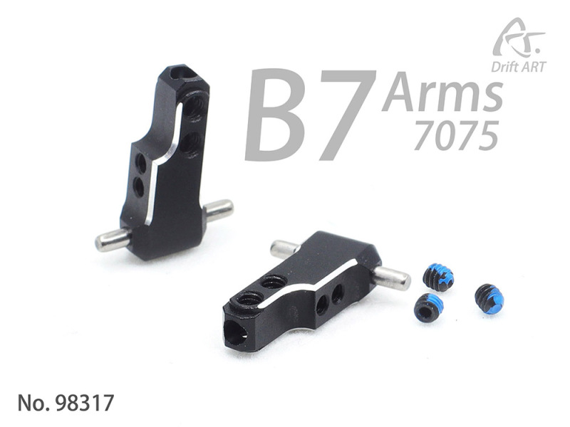 (Pre-sale) B7 Front lower Arms Alu. 7075 For DA3 Drift ART 98317