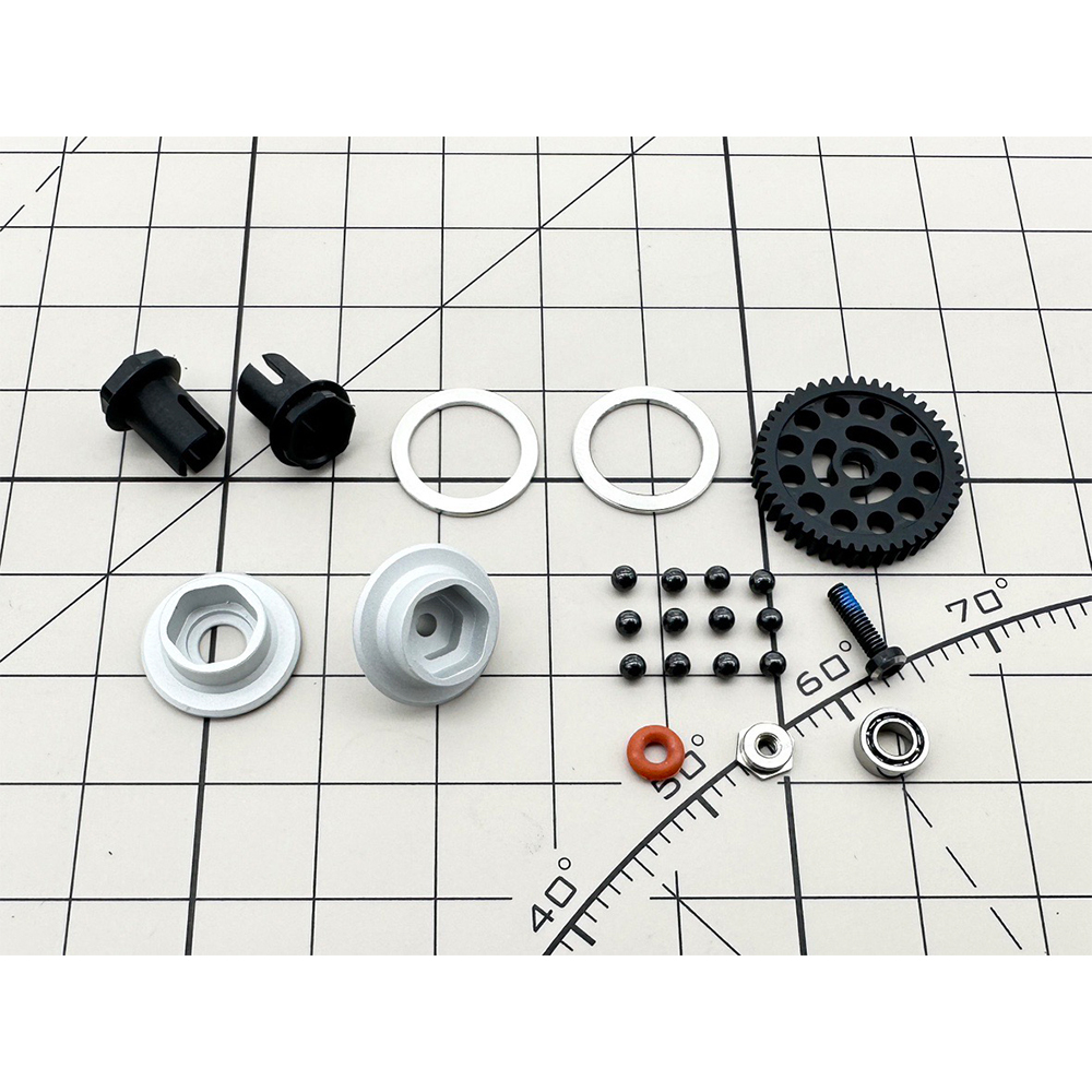 LS Studio LSD 1/27 CNC Ball Diff Parts Set