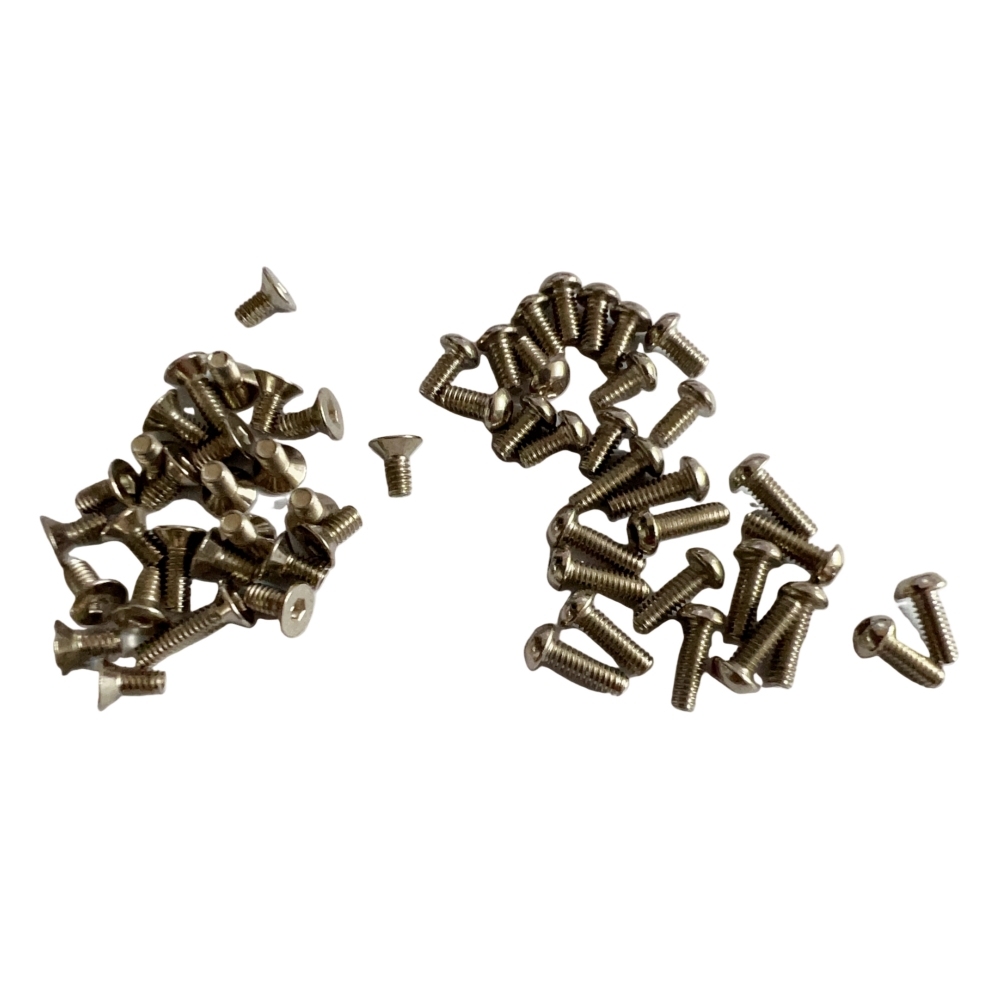 GT55 Racing BMR-X PRO M2 Screw Set Silver