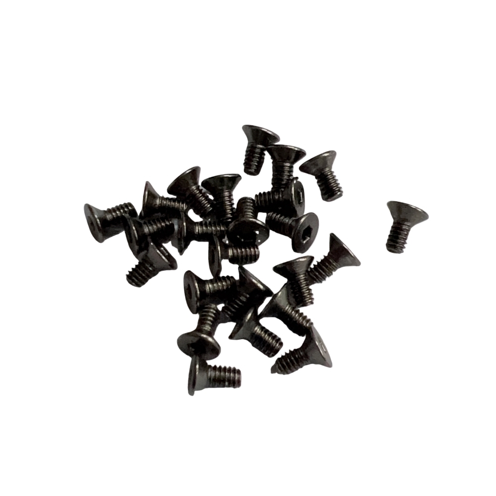 GT55 Racing BMR-X PRO M2 Screw Set Titanium Gray