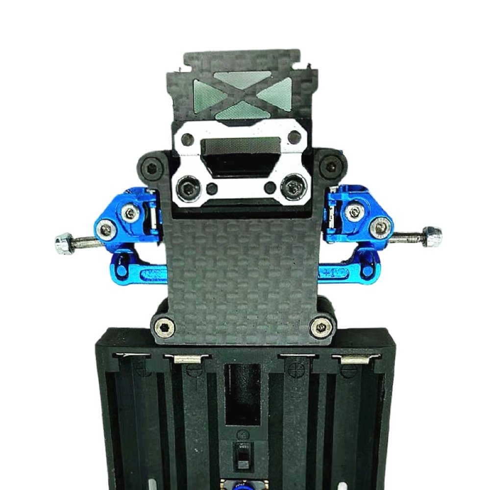 GT55racing PN 2.5/Kyosho chassis V-LINE front suspension system lower lid