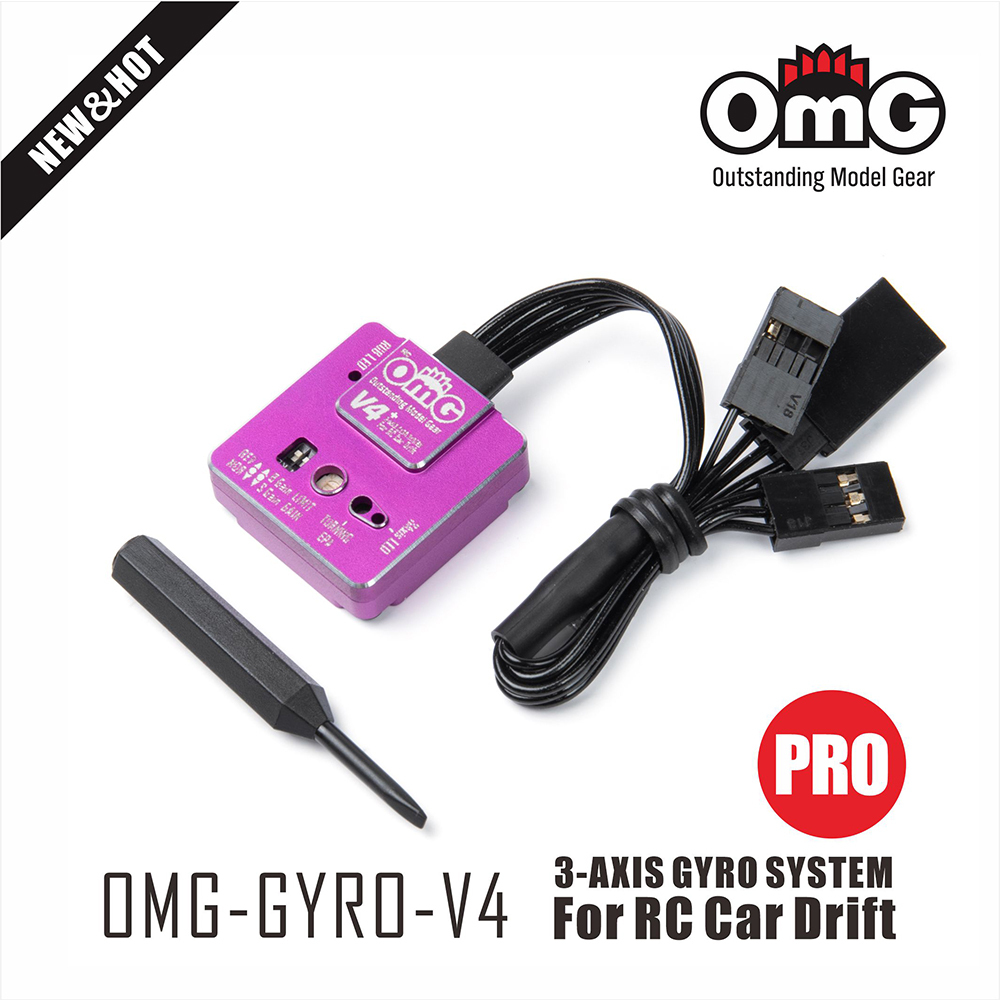 OMG-GYRO-V4 Gyro For 1/10 RC Car