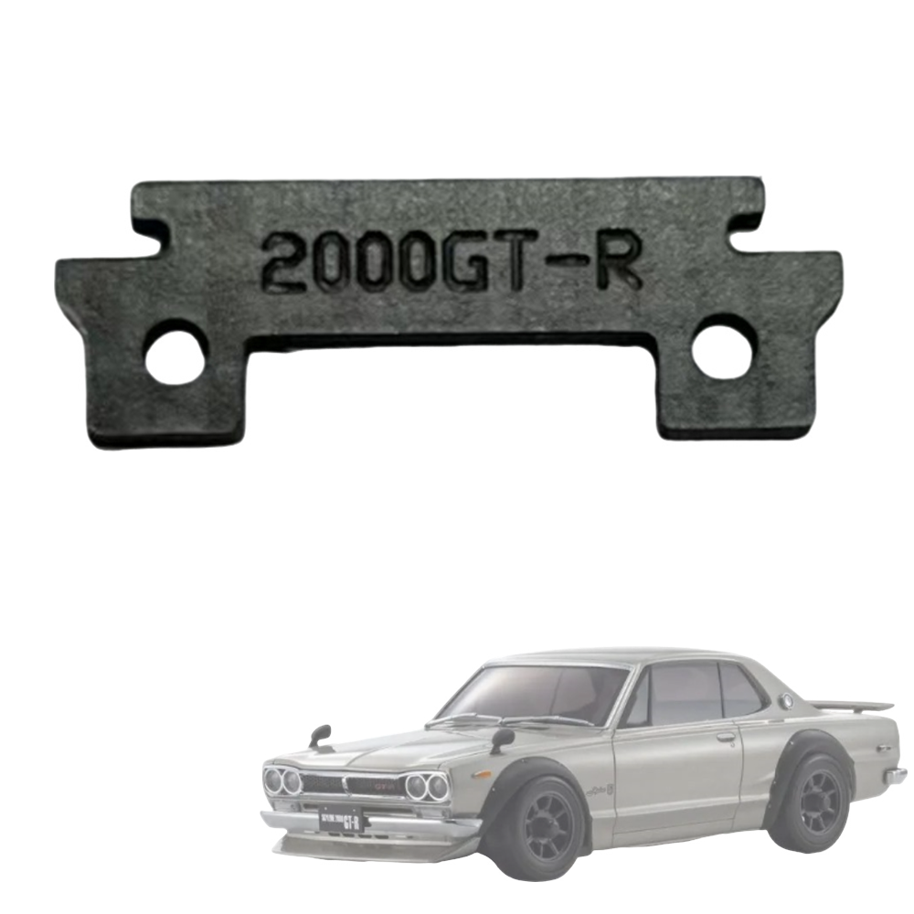 GT55racing MINI-Z NISSAN SKYLINE 2000GT-R MZP466 Carbon Fiber Body Clip Adapter #CF-74
