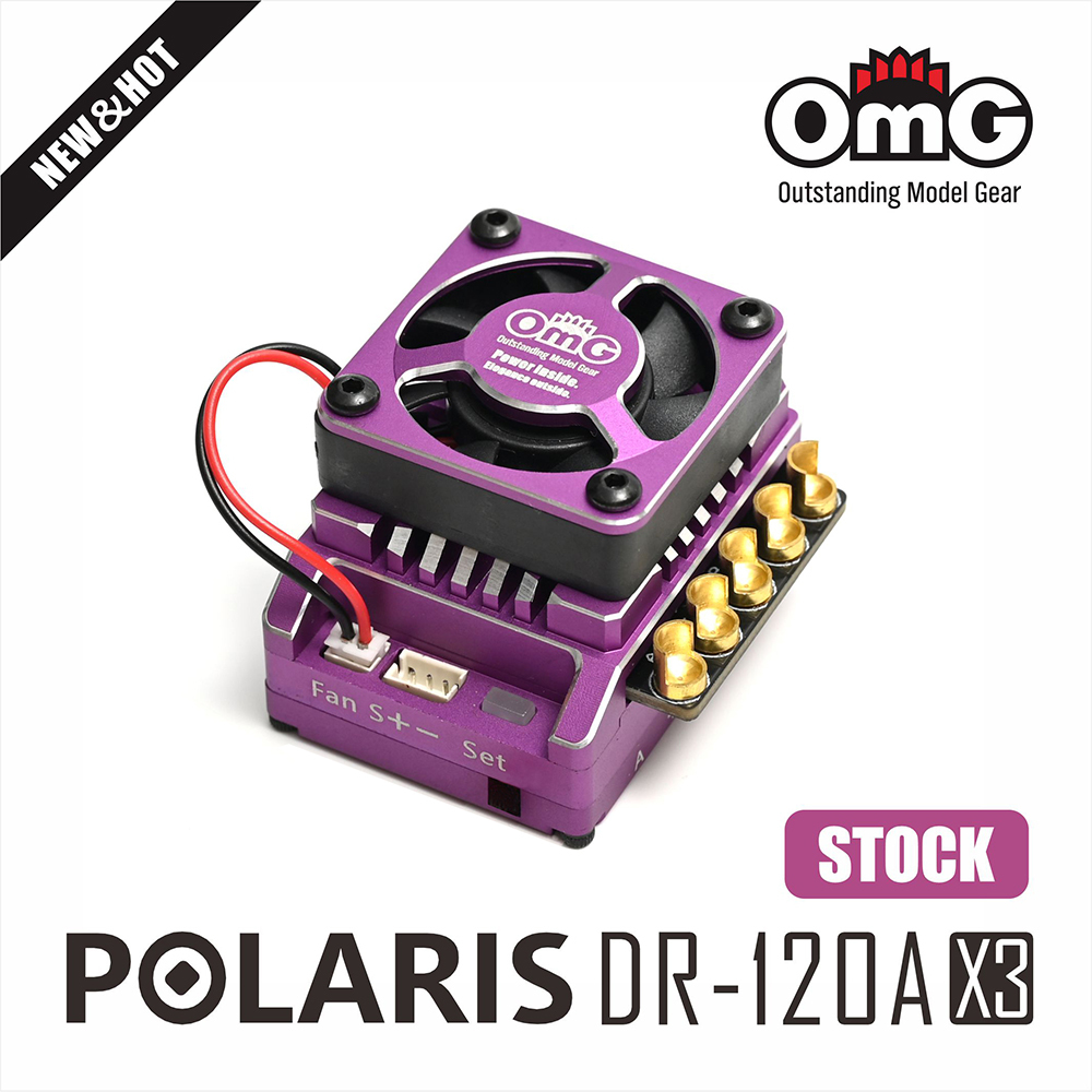 OMG-POLARIS DR-120AX3（Electronic Switch) For 1:10 Drift Car And On Road Racing