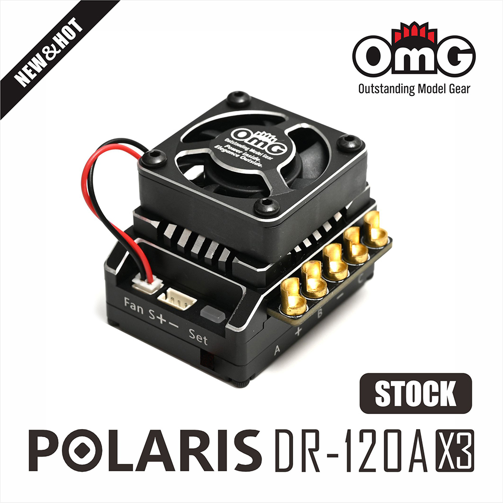 OMG-POLARIS DR-120AX3（Electronic Switch) For 1:10 Drift Car And On Road Racing