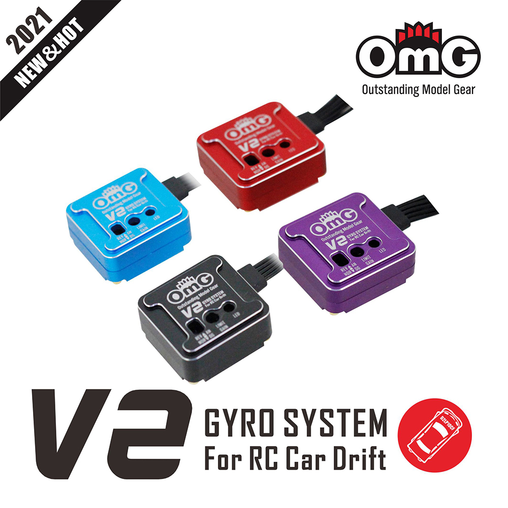 OMG-GYRO-V2 Tuned Gyro For Competition Drifting