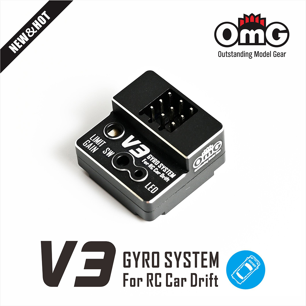 OMG-GYRO-V3 Micro Gyro For Drift Car And Touring Drift F1