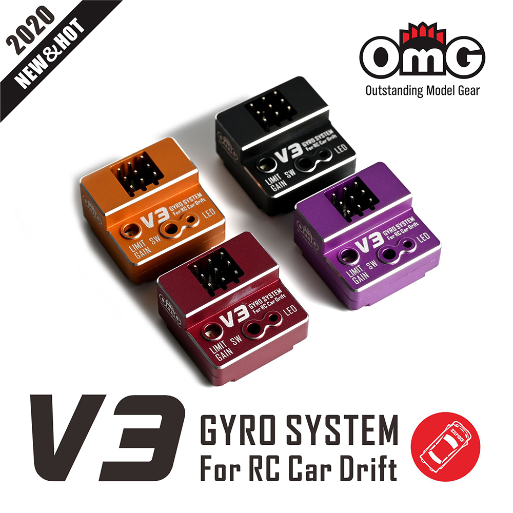 OMG-GYRO-V3 Micro Gyro For Drift Car And Touring Drift F1