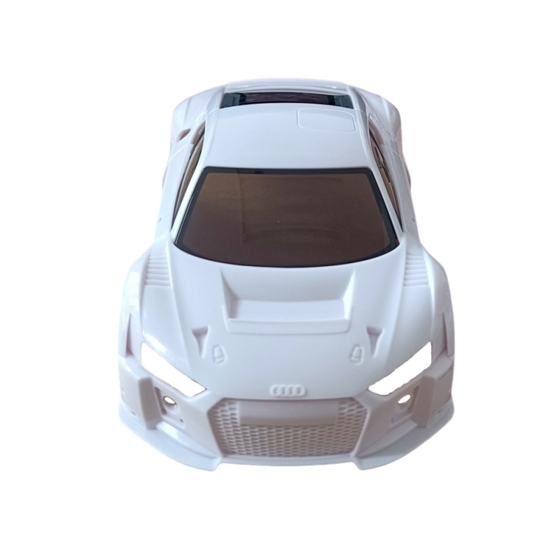 Kyosho Mini-Z Audi R8 LMS 2015 White Body Set(W/Wheels) MZN189