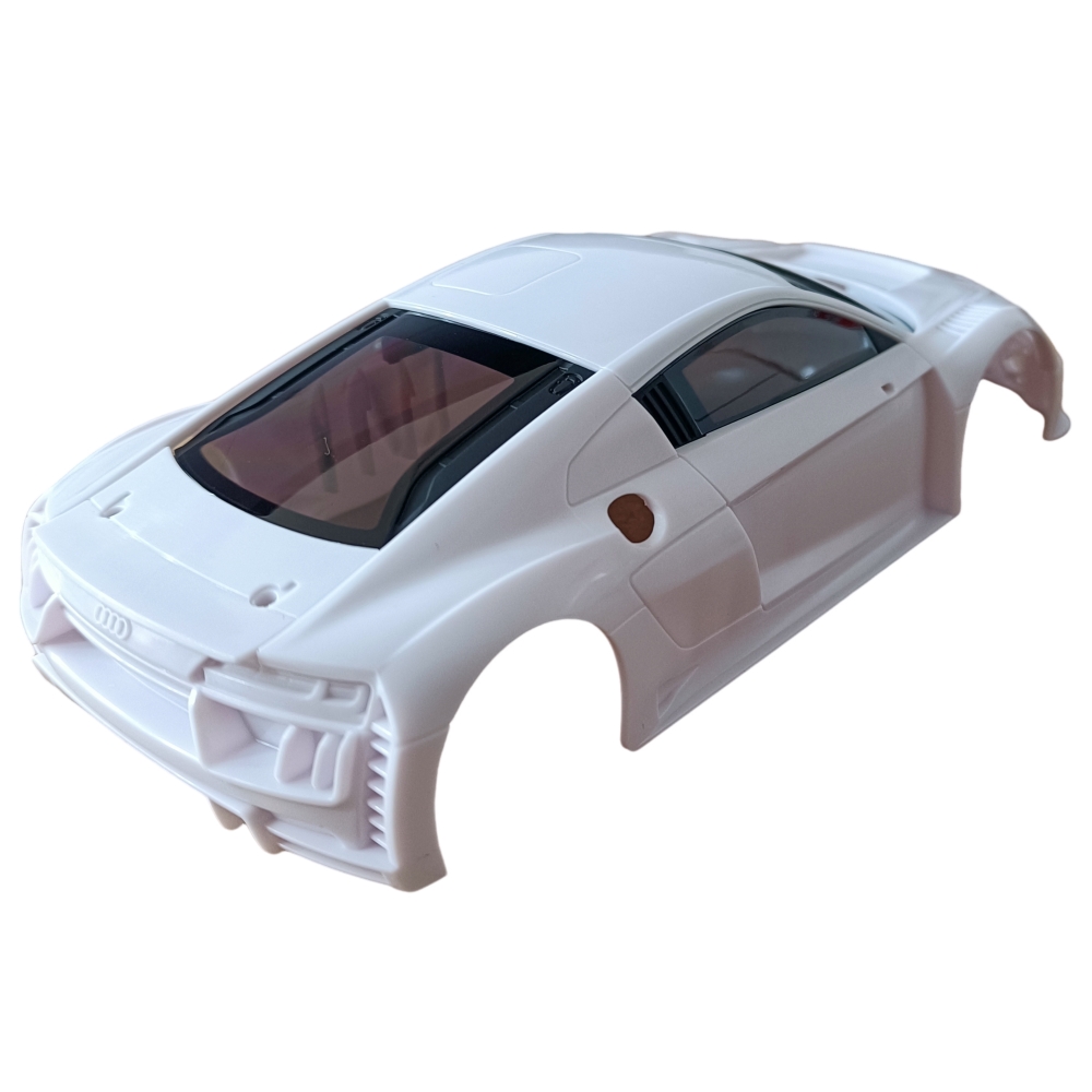 Kyosho Mini-Z Audi R8 LMS 2015 White Body Set(W/Wheels) MZN189