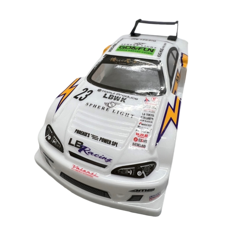 GT55 Racing 1/28 TZ015 S15 Lexan Body With Body Sticker 98MM