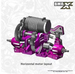 Bm Racing NEW BM RACING 1/24 BMR-X EVO ARR RWD RC Drift Chassis