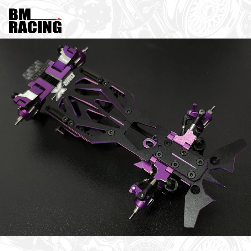 NEW BM RACING 1/24 BMR-X EVO ARR RWD RC Drift Chassis