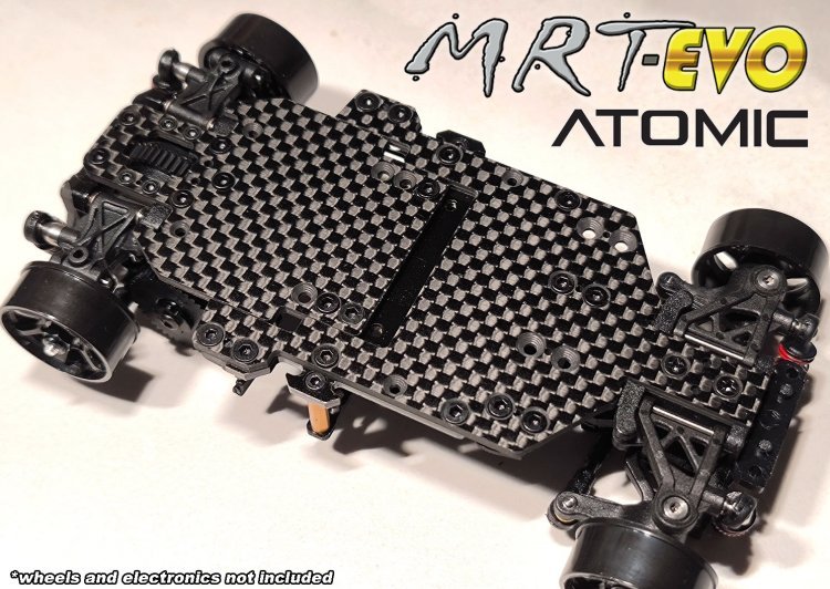 ATOMIC 1/28 MRT EVO CHASSIS KIT (NO ELECTRONICS)  MRTEVO-KIT