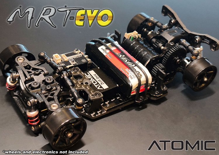 ATOMIC 1/28 MRT EVO CHASSIS KIT (NO ELECTRONICS)  MRTEVO-KIT