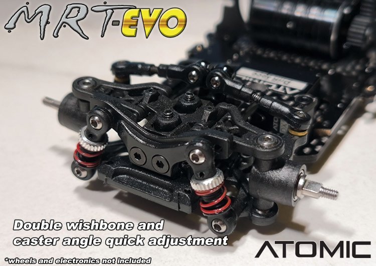 ATOMIC 1/28 MRT EVO CHASSIS KIT (NO ELECTRONICS)  MRTEVO-KIT