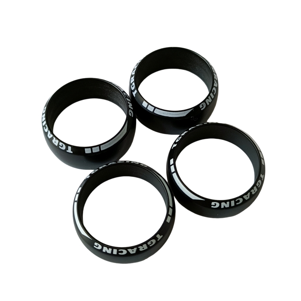 TG Racing 1/24 1/28 MINI-Z 22.5MM Drift Tire High Hardness (ID 22.5MM  OD 27mm  THK 2.4mm) 4PCS #K969