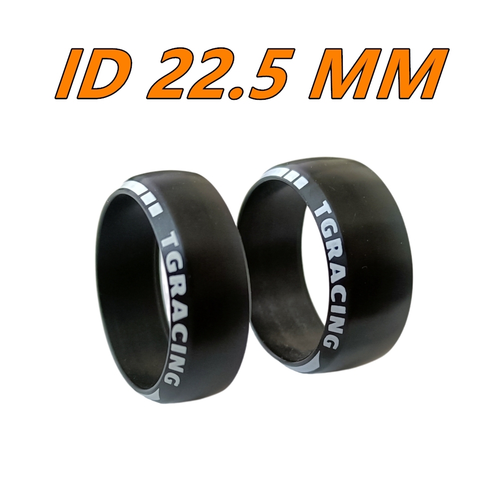 TG Racing 1/24 1/28 MINI-Z 22.5MM Drift Tire High Hardness (ID 22.5MM  OD 27mm  THK 2.4mm) 4PCS #K969