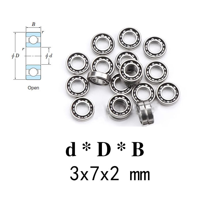 GT55 Racing Bearing3x7x2mm (10PCS)