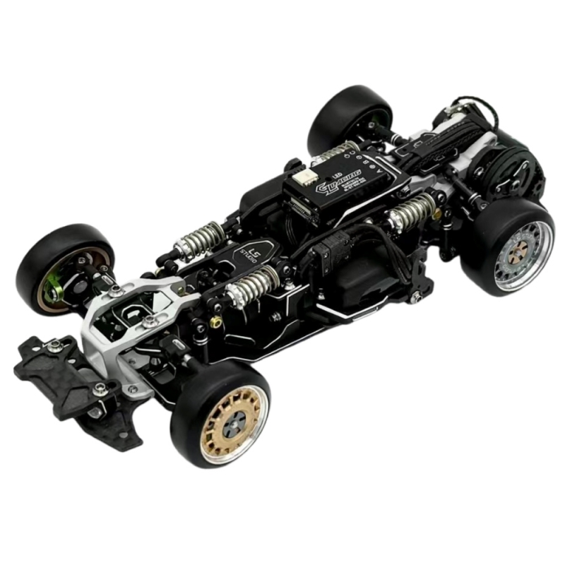 NEW LS Studio LSD 1/24 1/28 RWD Drift Car Chassis Gear Version （without electrons）