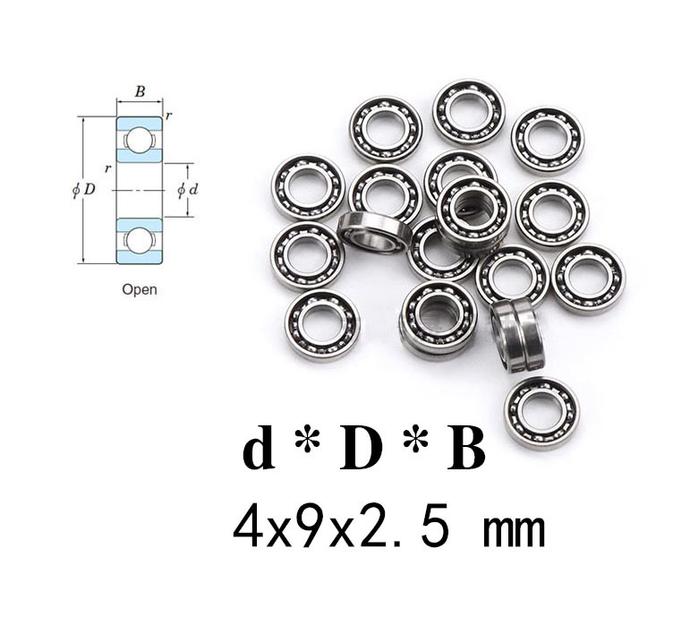 GT55 Racing Bearing 4x9x2.5mm (10PCS)
