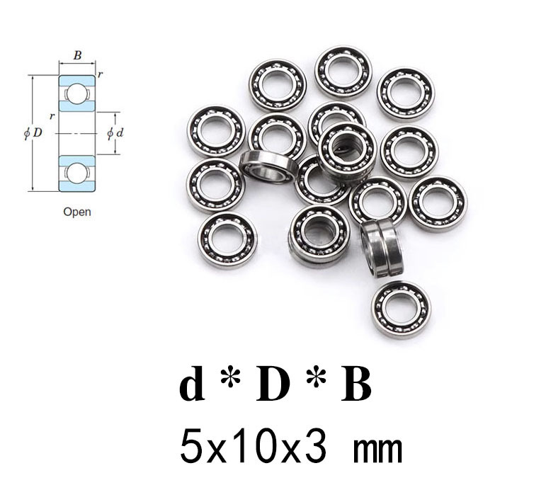 GT55 Racing Bearing 5x10x3 mm (10PCS)
