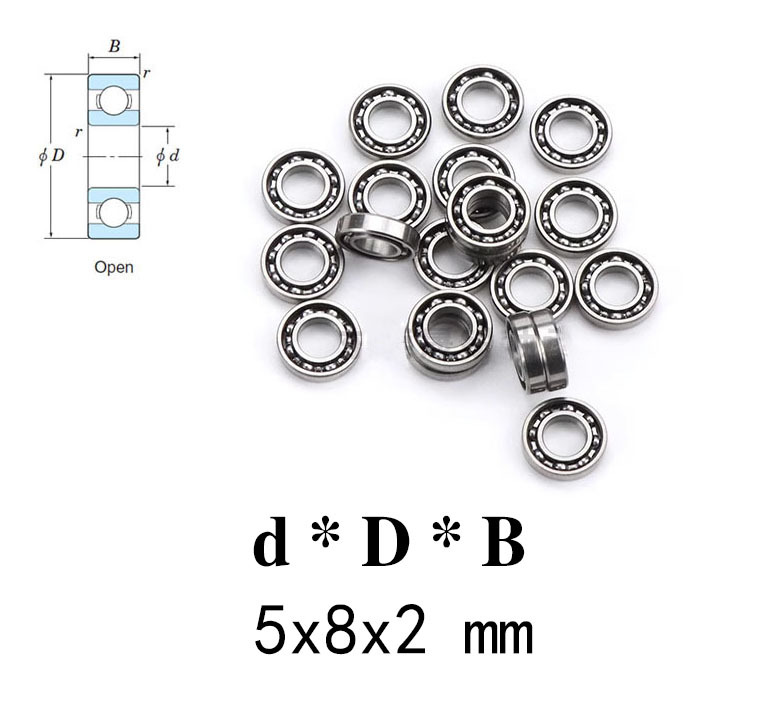 GT55 Racing Bearing 5x8x2 mm (10PCS)