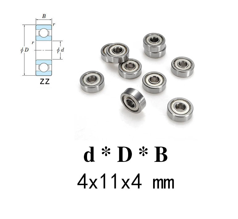GT55 Racing Bearing 4x11x4 mm (10PCS)