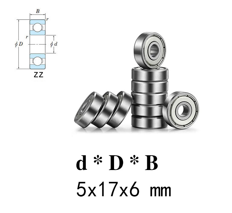 GT55 Racing Bearing 5x17x6mm (10PCS)
