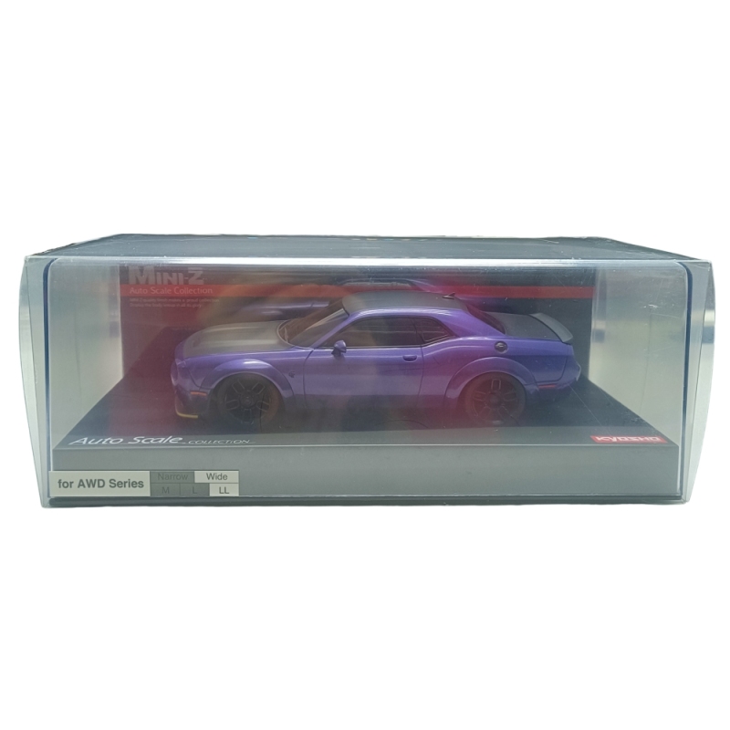 KYOSHO Autoscale Mini-Z Dodge Challenger SRT Hellcat Redeye Purple (MA020) MZP451PU