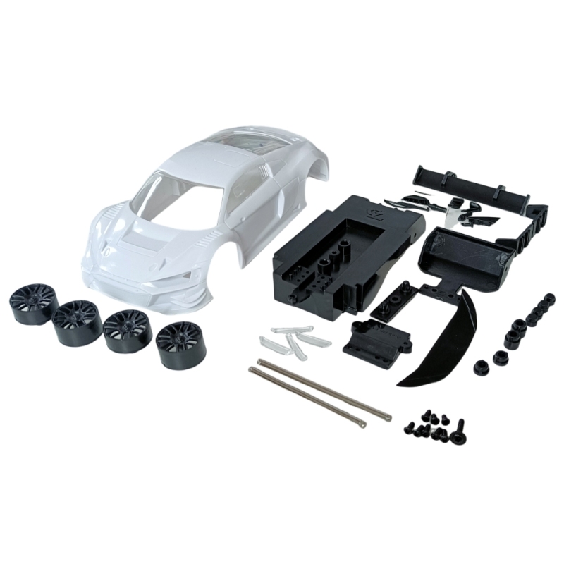 GL Racing GL-R8-EVO White Kit Set  Wheel Base 98mm GL-R8-EVO-K01