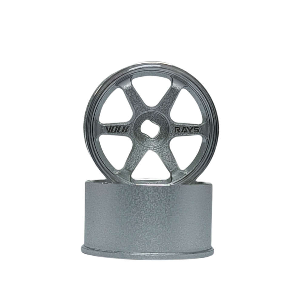 LS Studio LSD 1/27 CNC Wheel (OD 20MM) Silver 2PCS TE37