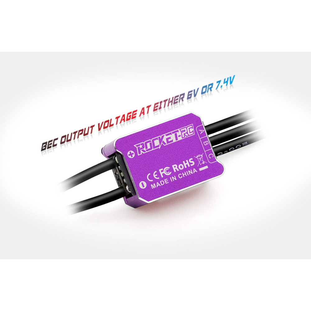 Rocket KIWAMI MINI Sensored Brushless ESC 30A 2S Purple SP-500001-24