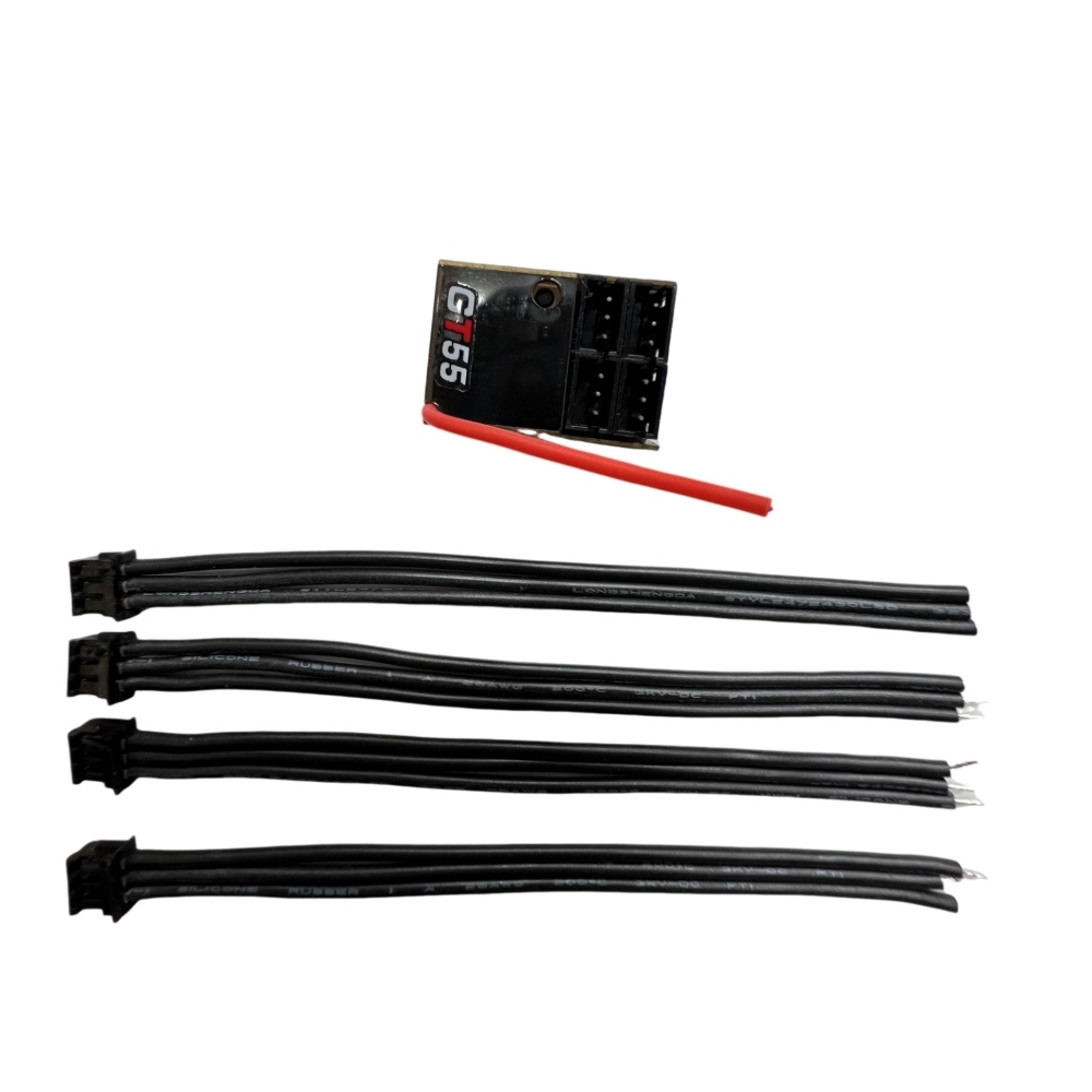 NEW FUTABA T-FHSS SR 4CH ANTENNA RECEIVER DSK-335B GT55RACING