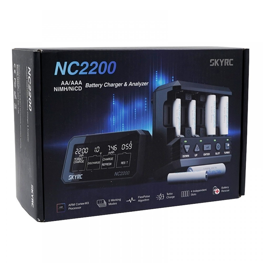SKYRC NC2200 AA/AAA BATTERY CHARGER SK-100181