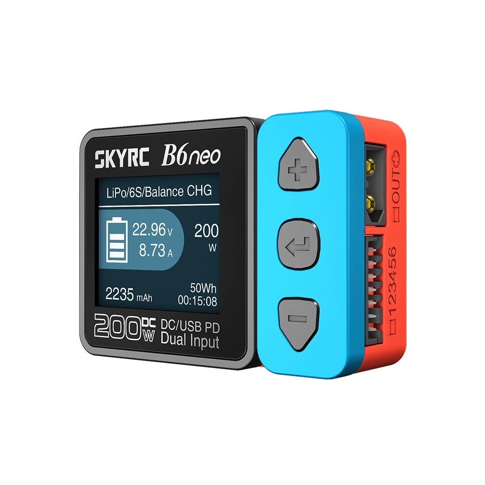 SkyRC B6neo DC 200W Charger RED SK-100198-01