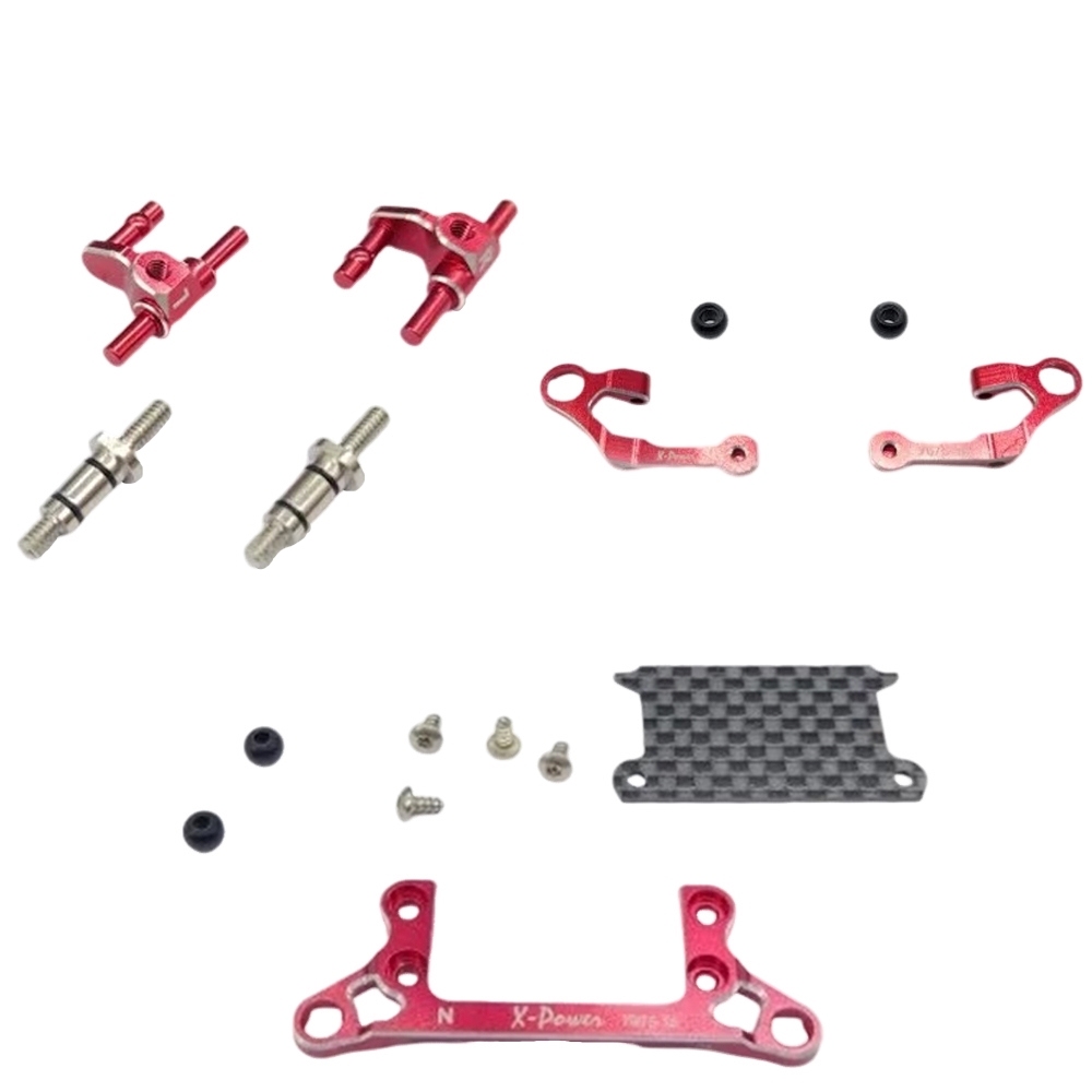 X-Power ALU.FRONT STEERING KNUCKLE(0)W PIN FOR MR04 XP-M04-FSK